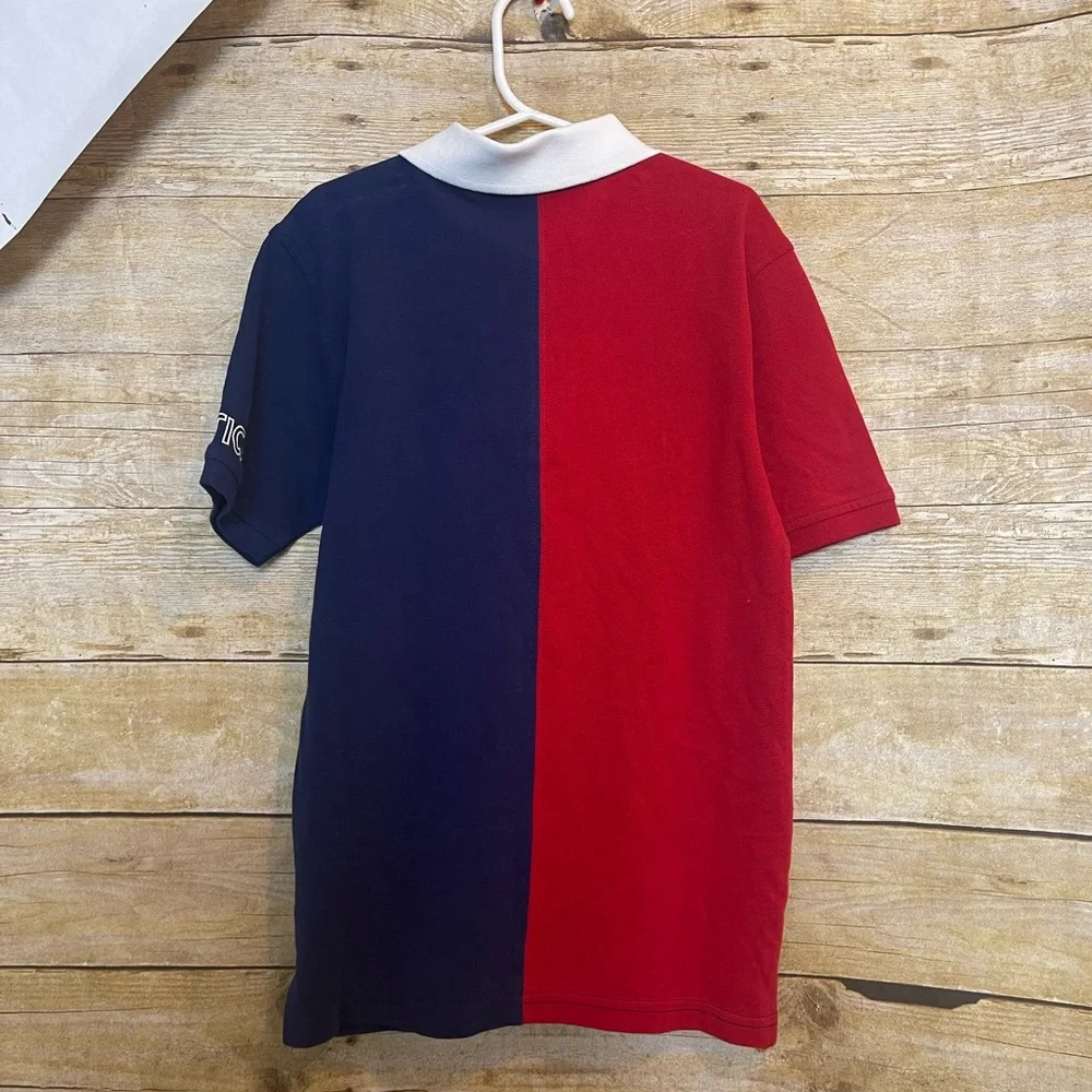 Nautica red,white, and blue polo 🛍